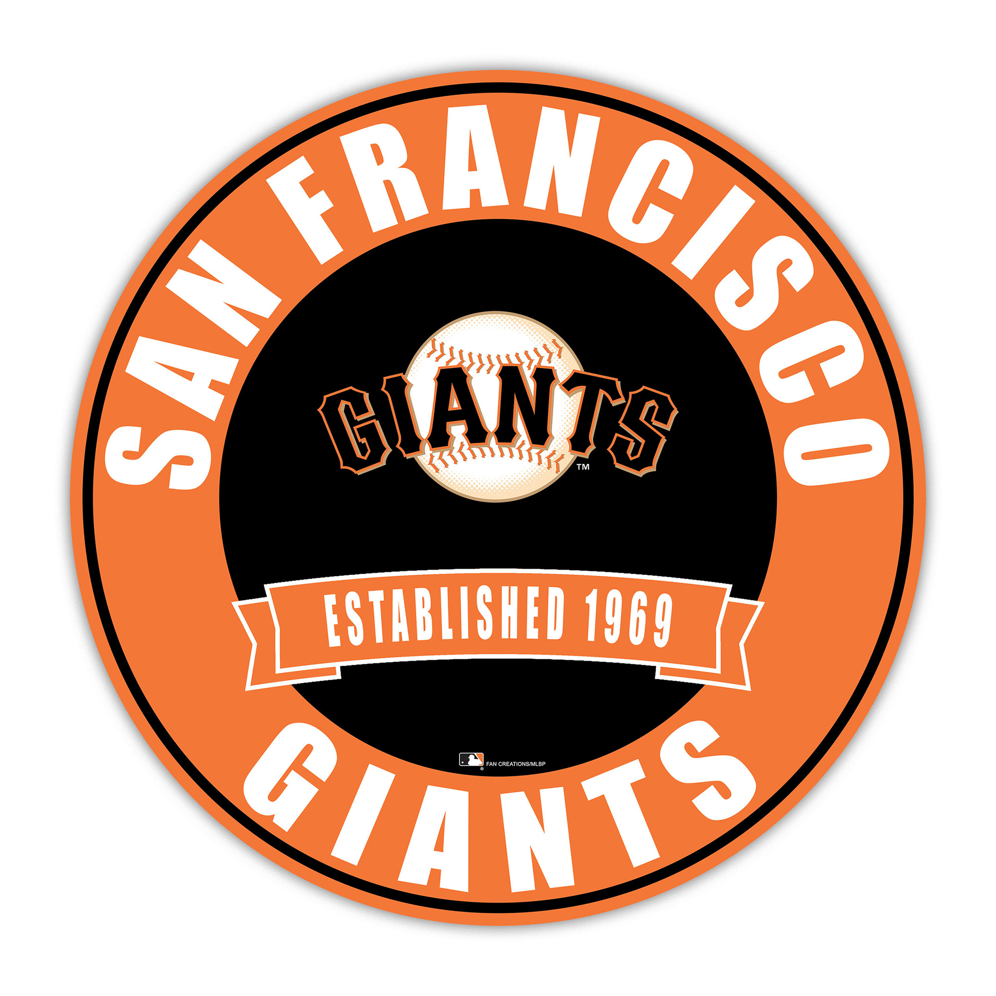 San Francisco Giants 24" Circle with Banner