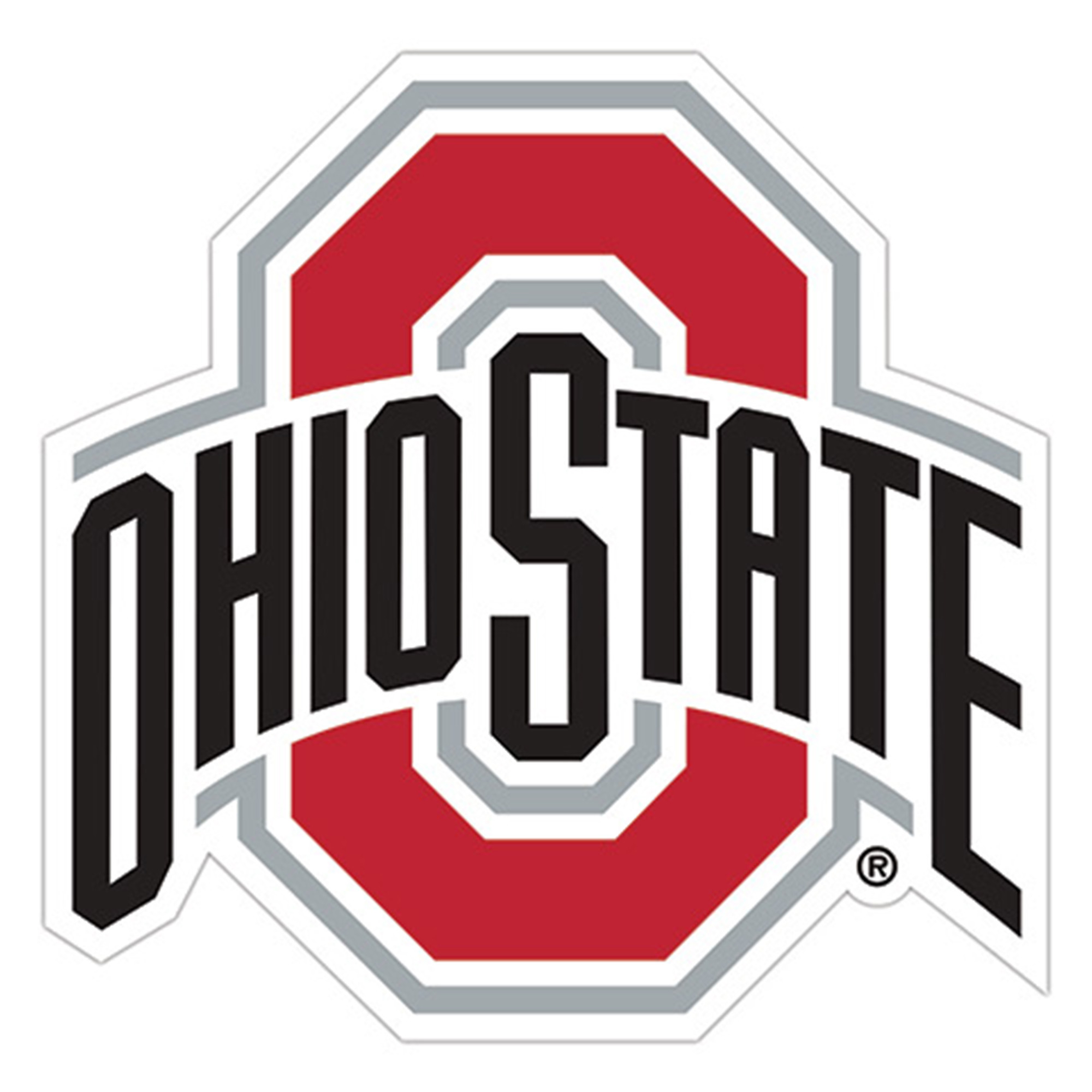 Ohio State Buckeyes 24" Logo Cutout Sign