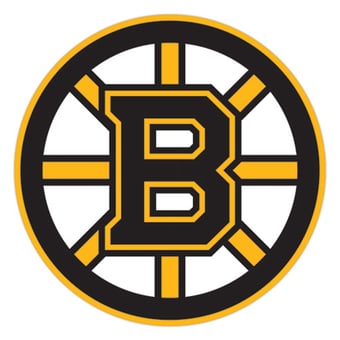 Boston Bruins 24" Logo Cutout Sign