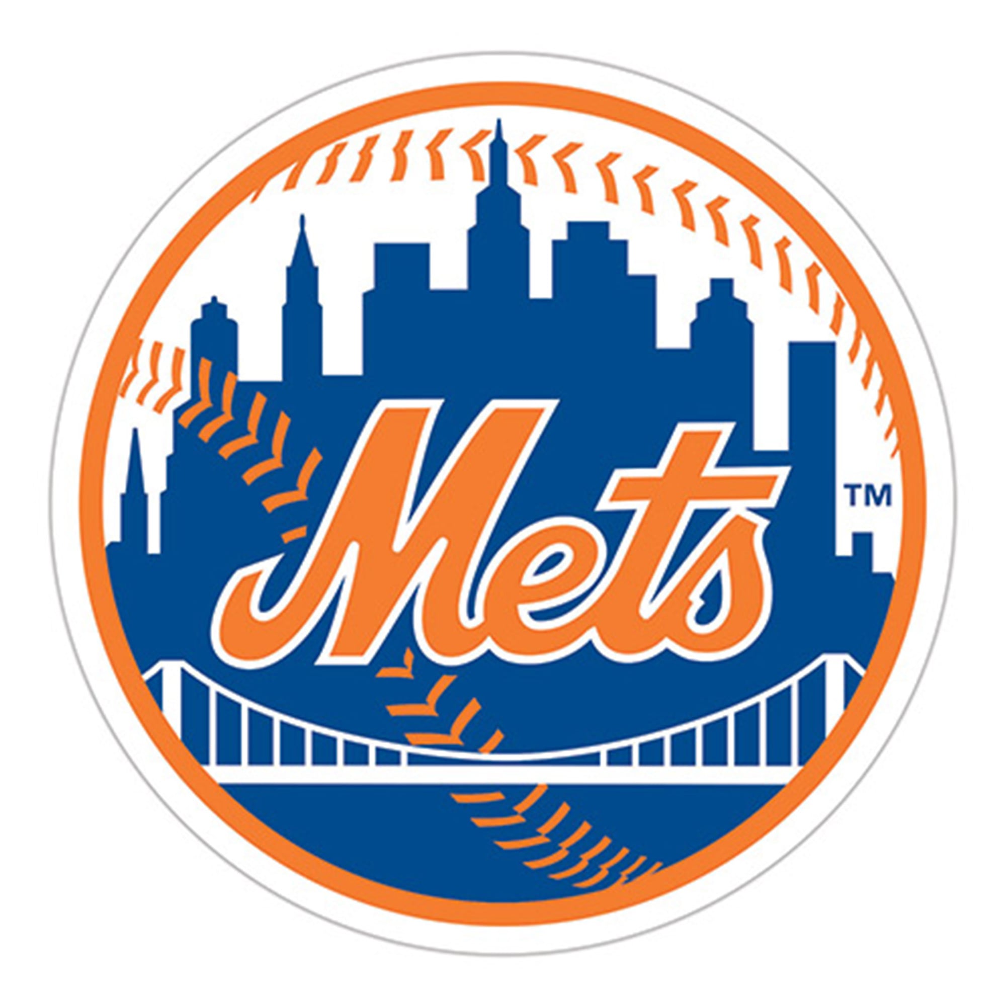 New York Mets 24" Logo Cutout Sign