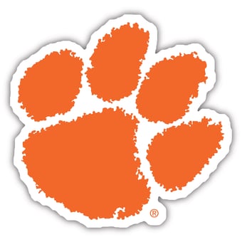 Clemson Tigers 24" Logo Cutout Sign