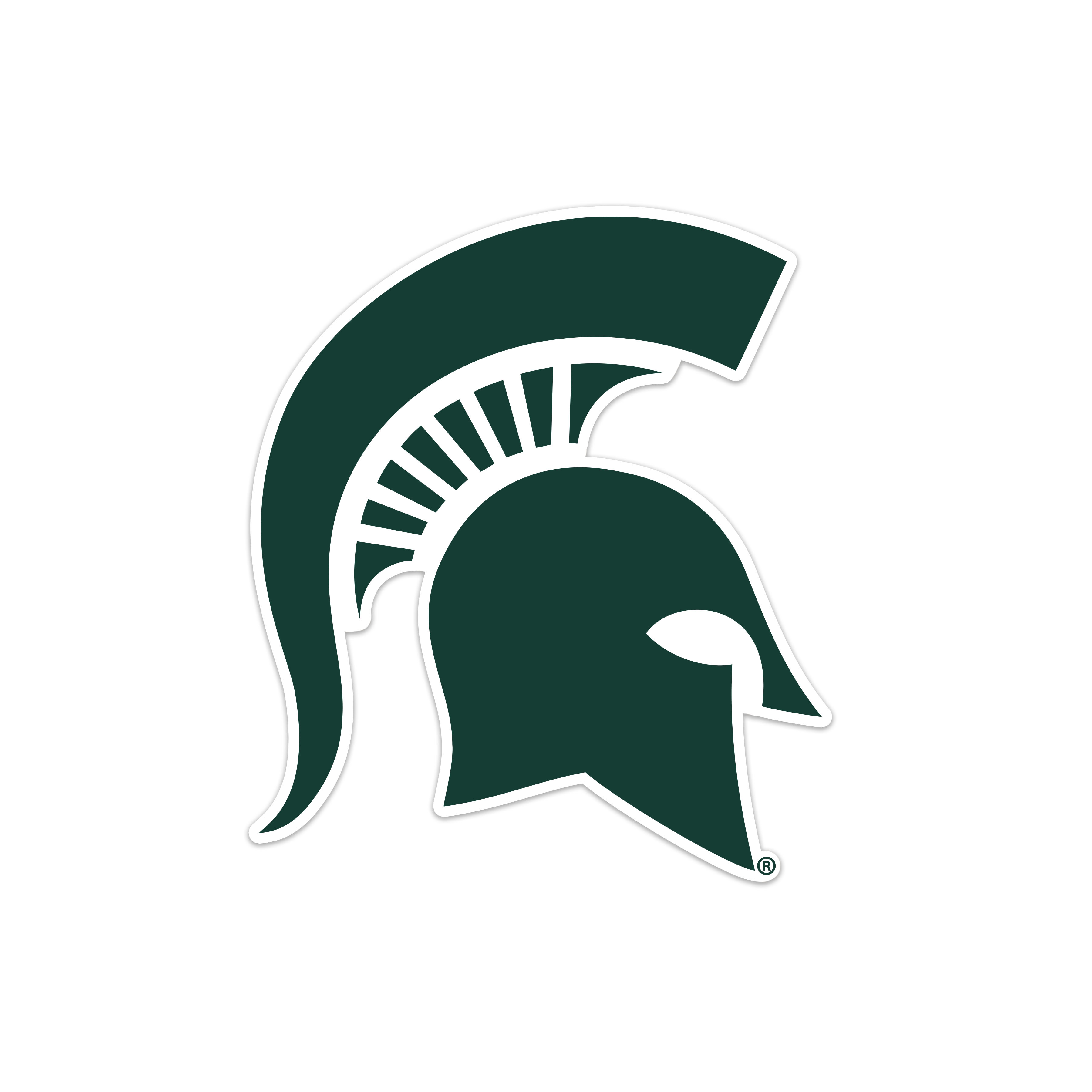 Michigan State Spartans 24" Logo Cutout Sign