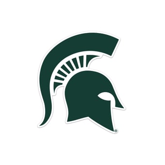 Michigan State Spartans 24" Logo Cutout Sign