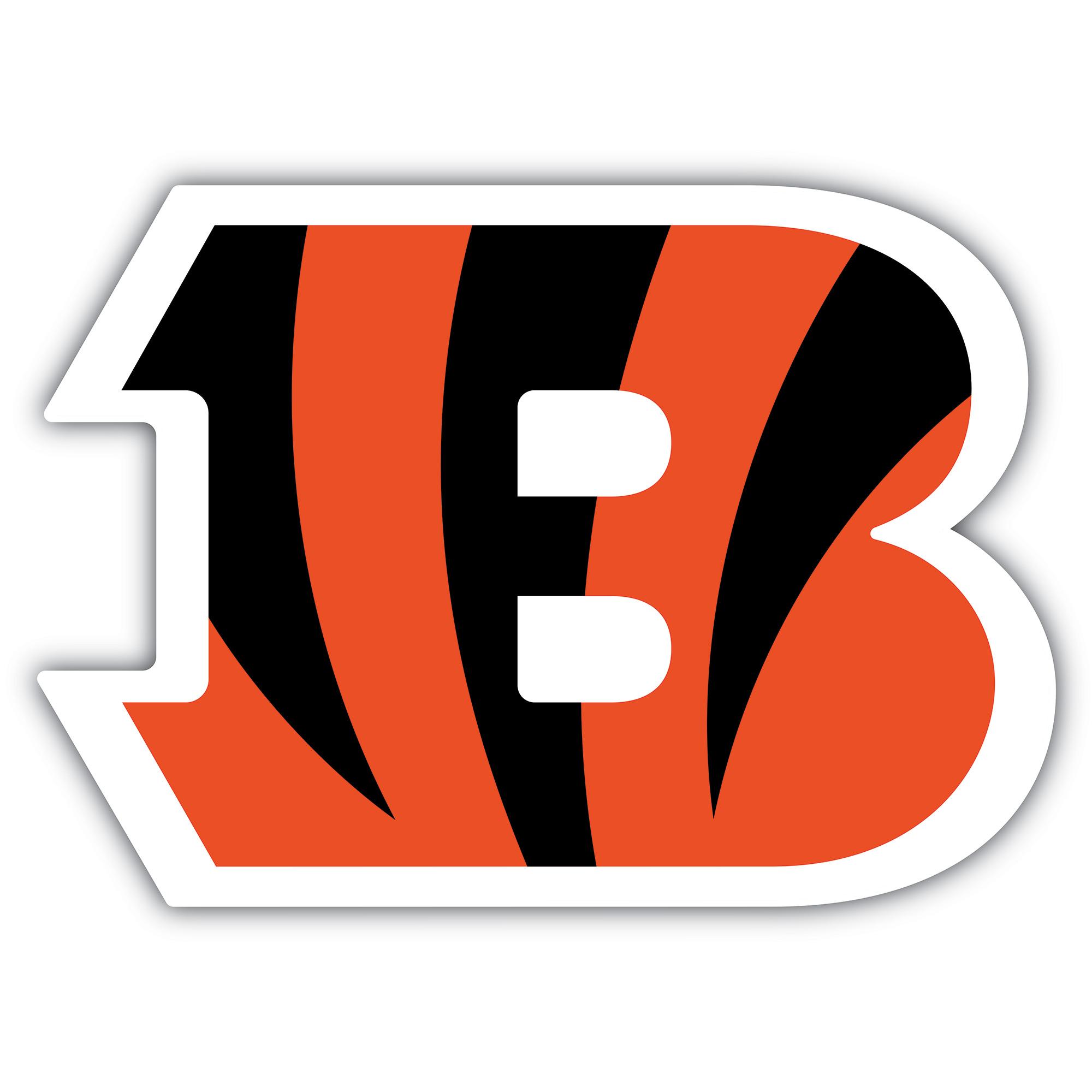 Cincinnati Bengals 24" Logo Cutout Sign