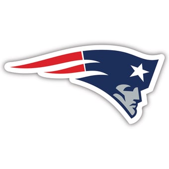 New England Patriots 24" Logo Cutout Sign