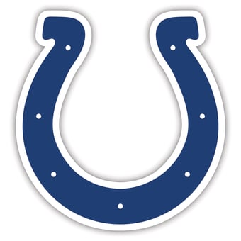 Indianapolis Colts 24" Logo Cutout Sign