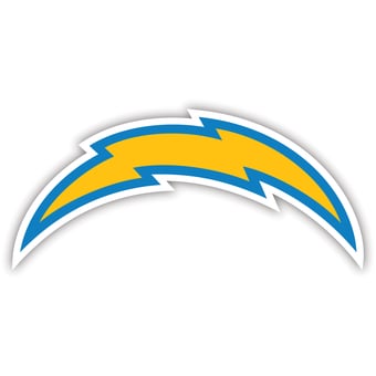 Los Angeles Chargers 24" Logo Cutout Sign