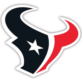 Houston Texans 24" Logo Cutout Sign