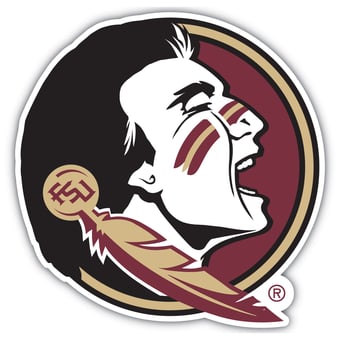 Florida State Seminoles 24" Logo Cutout Sign
