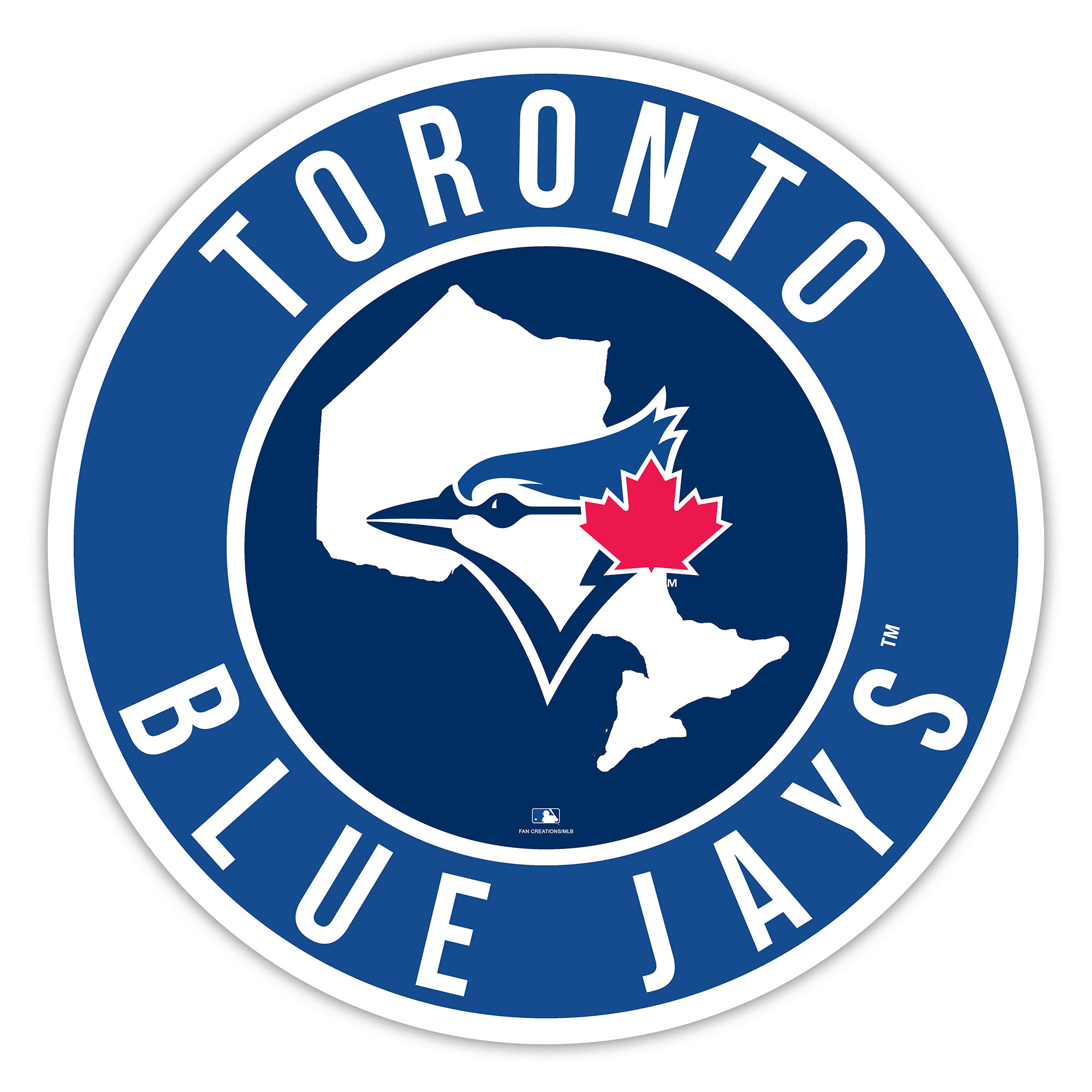 Toronto Blue Jays 15" State Circle Sign