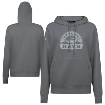 Women's Levelwear Stone Tampa Bay Rays Adorn Banner Arch Hoodie