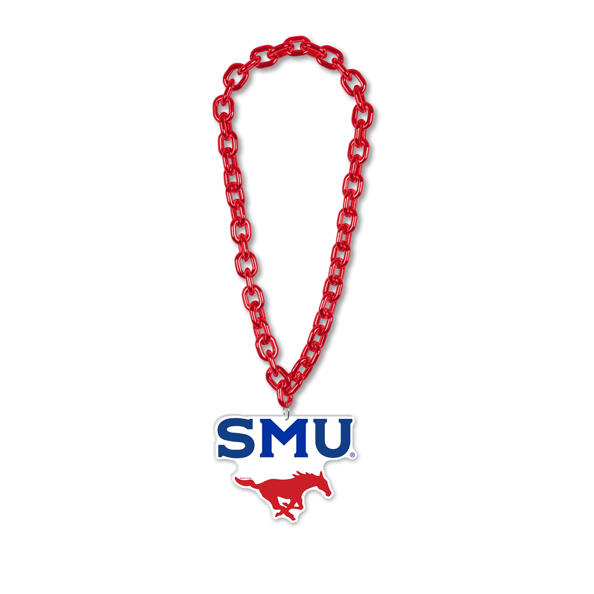 WinCraft  SMU Mustangs Big Chain Necklace
