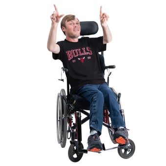 Men's G-III Sports by Carl Banks Black Chicago Bulls Adaptive Classic Team Spirit Short Sleeve T-Shirt