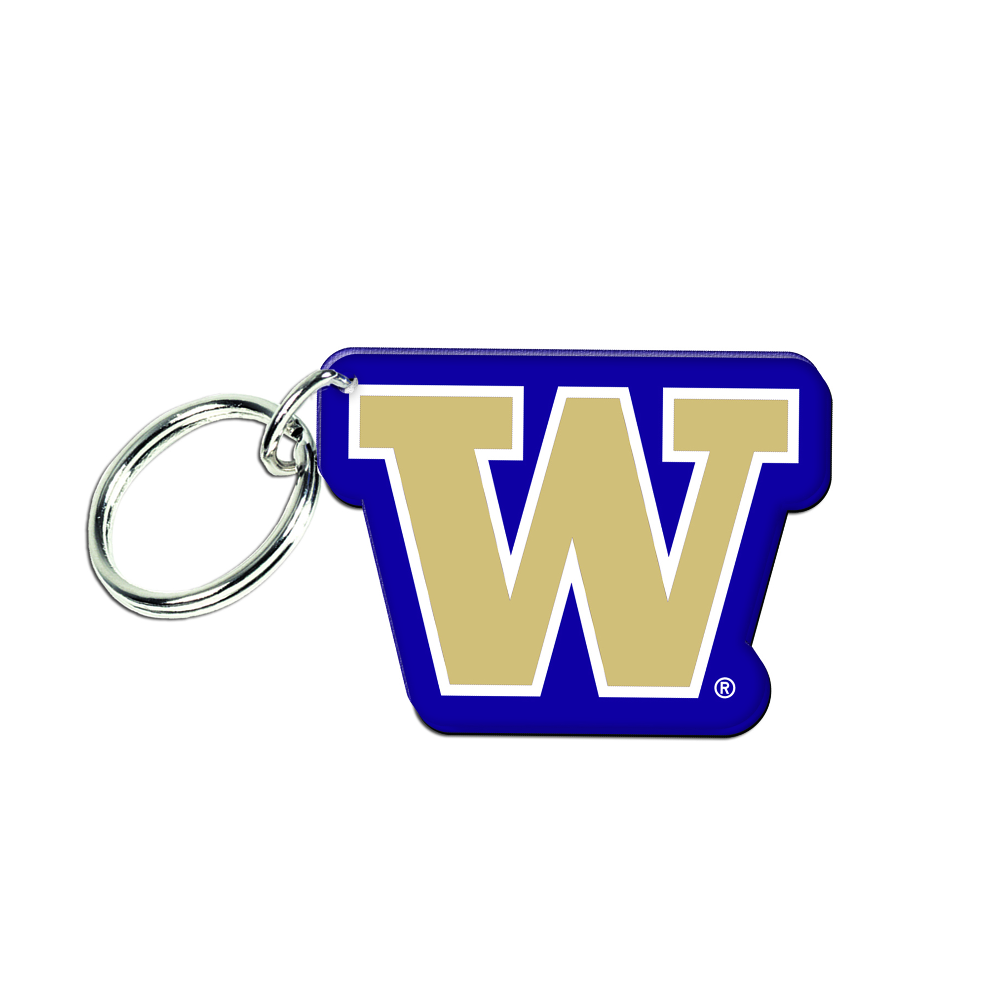WinCraft Washington Huskies Premium Acrylic Core Key Ring