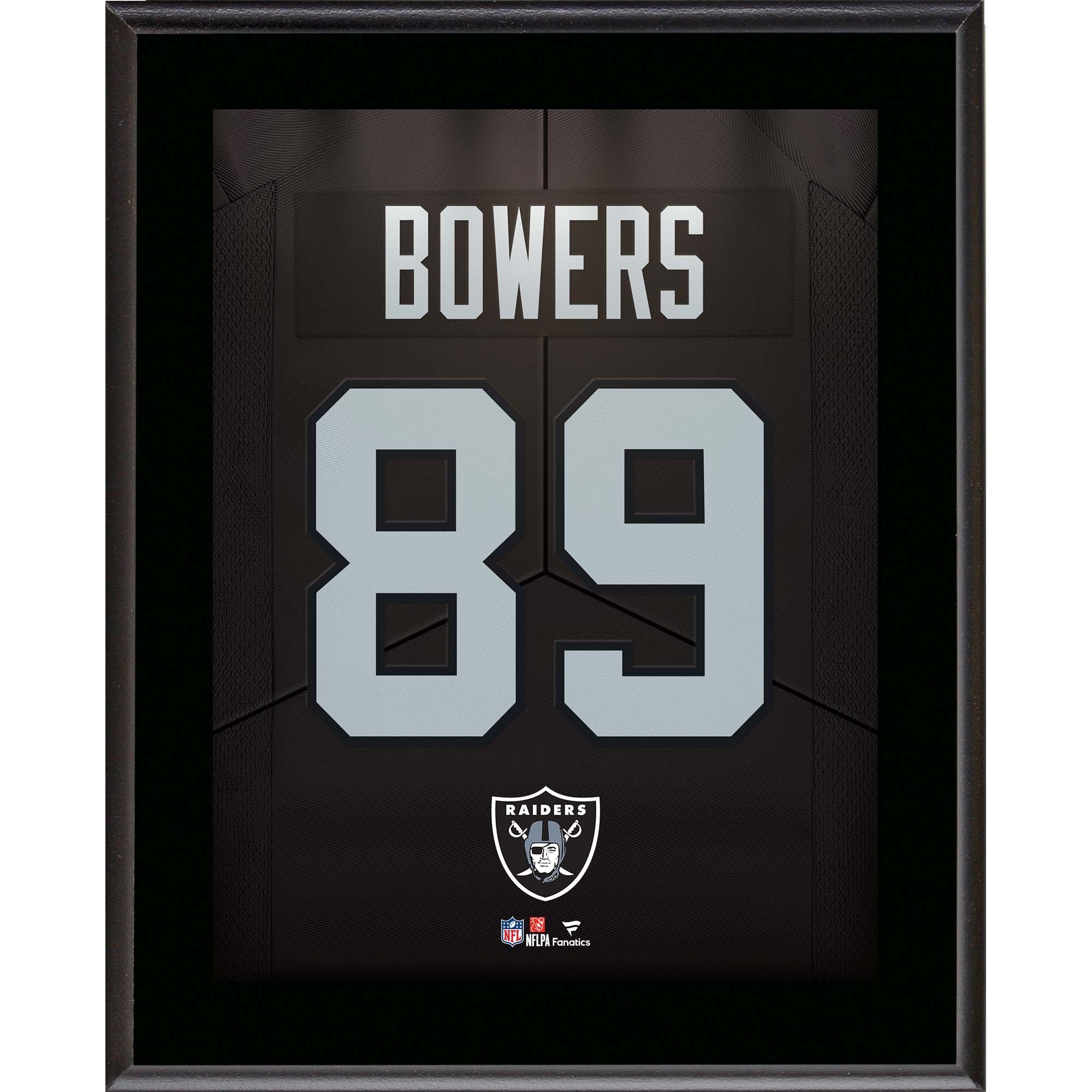 Brock Bowers Las Vegas Raiders 10.5" x 13" Jersey Number Sublimated Player Plaque