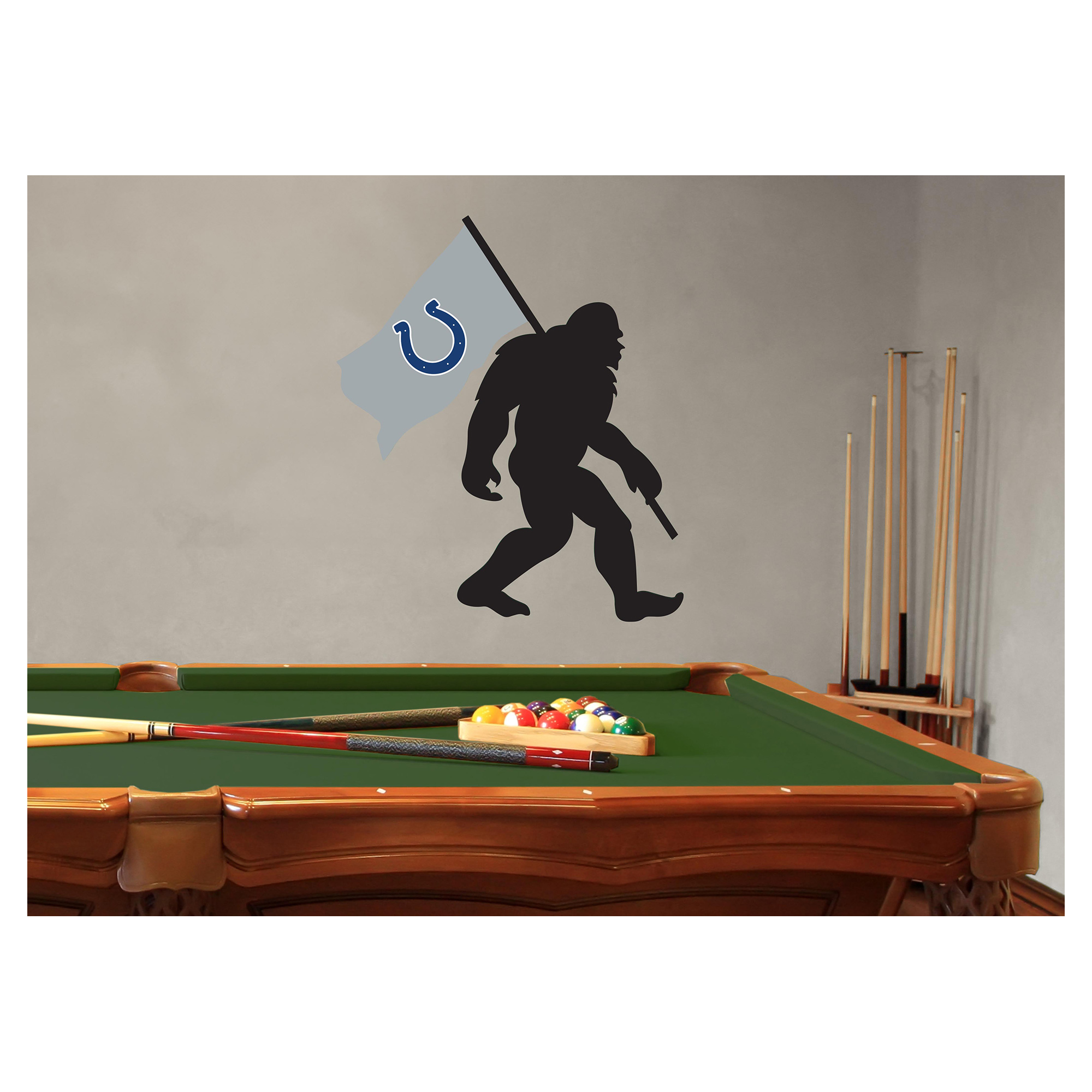 Indianapolis Colts Bigfoot Decal