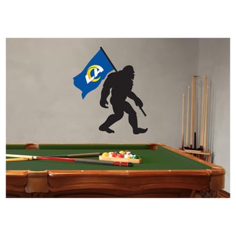 Los Angeles Rams Bigfoot Decal