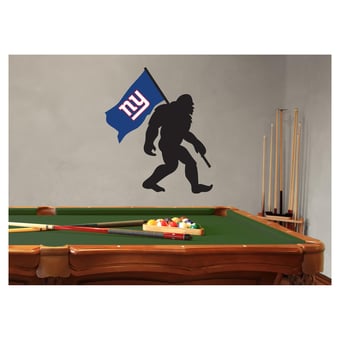 New York Giants Bigfoot Decal