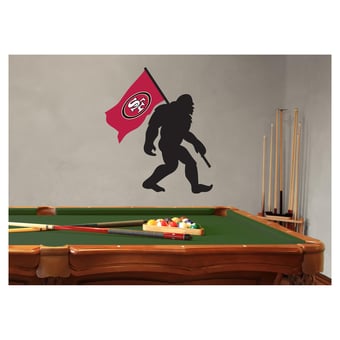 San Francisco 49ers Bigfoot Decal