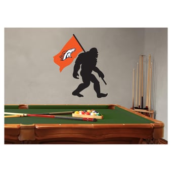 Denver Broncos Bigfoot Decal