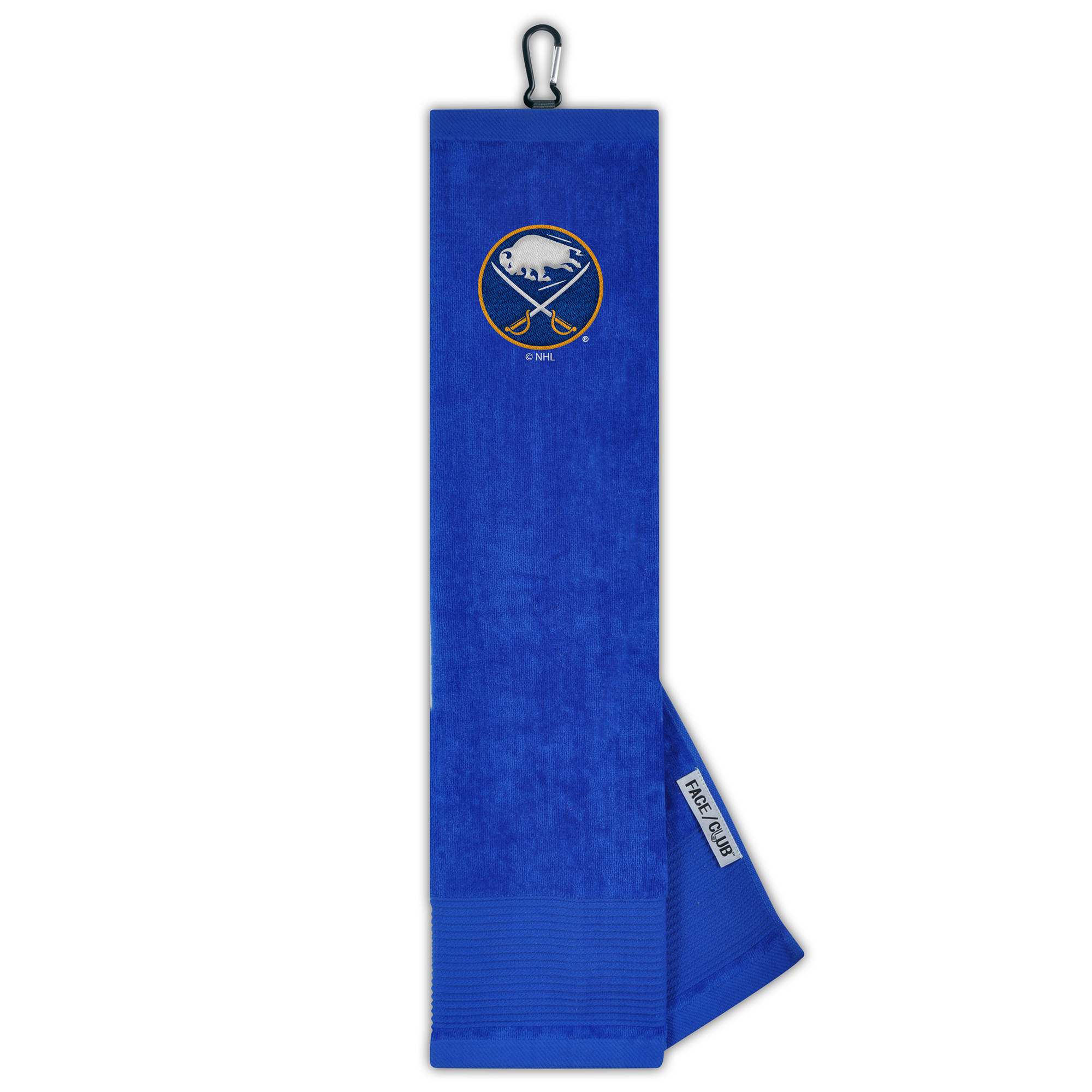 “WinCraft Buffalo Sabres 16″” x 25″” Face/Club Tri-Fold Embroidered Golf Towel” “WinCraft Buffalo Sabres 16″” x 25″” Face/Club Tri-Fold Embroidered Golf Towel”