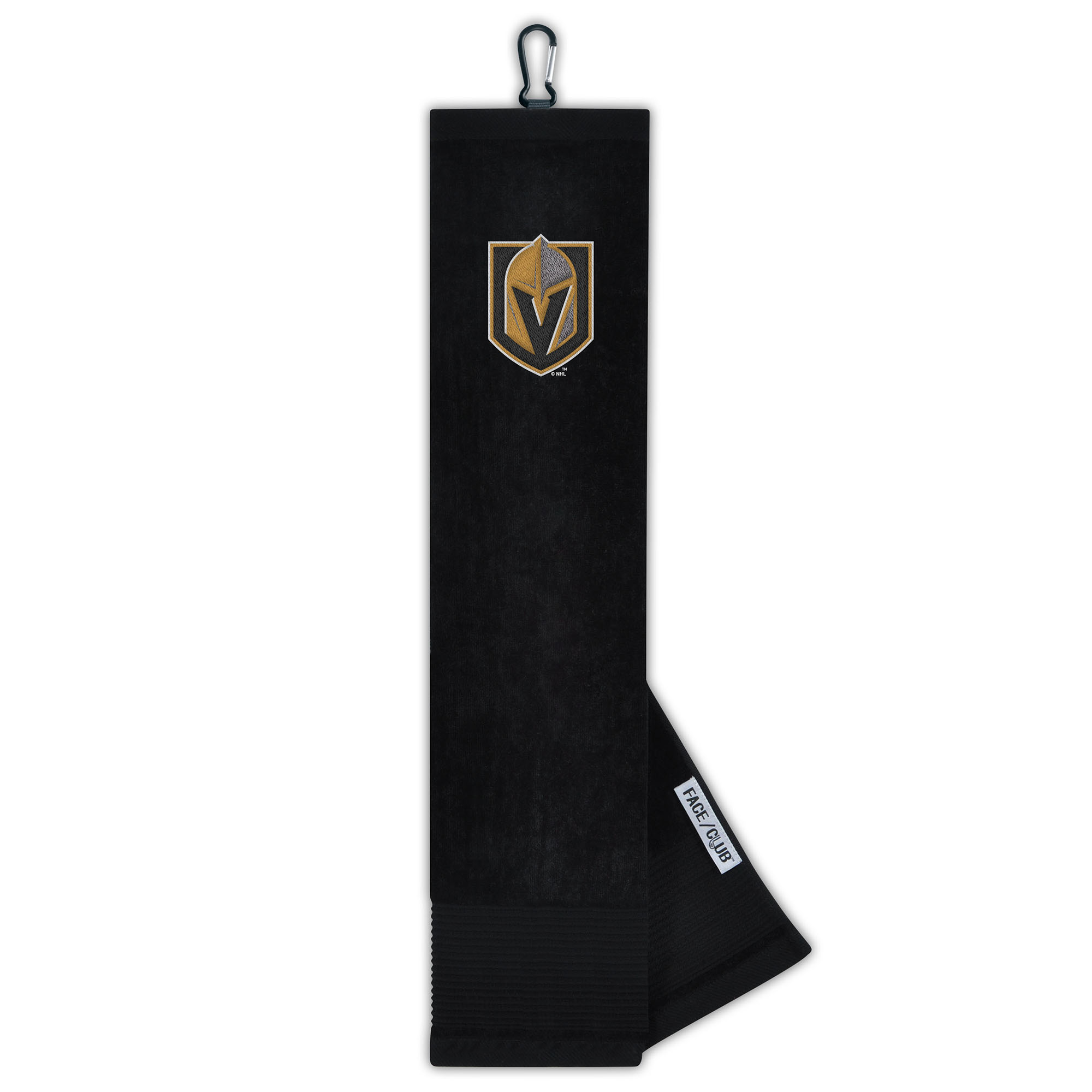 WinCraft Vegas Golden Knights 16″ x 25″ Face/Club Tri-Fold Embroidered Golf Towel WinCraft Vegas Golden Knights 16″ x 25″ Face/Club Tri-Fold Embroidered Golf Towel