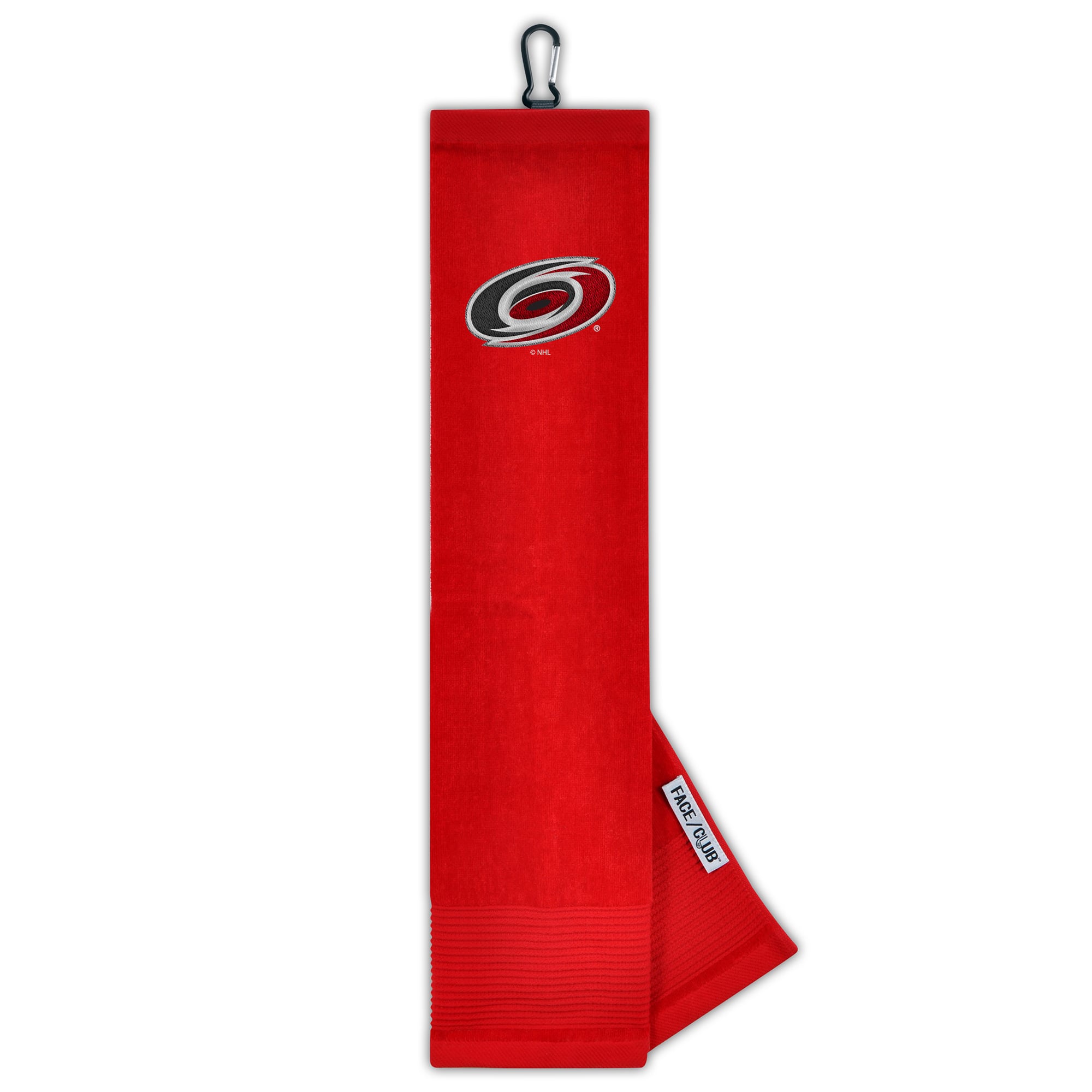 WinCraft Carolina Hurricanes 16" x 25" Face/Club Tri-Fold Embroidered Golf Towel
