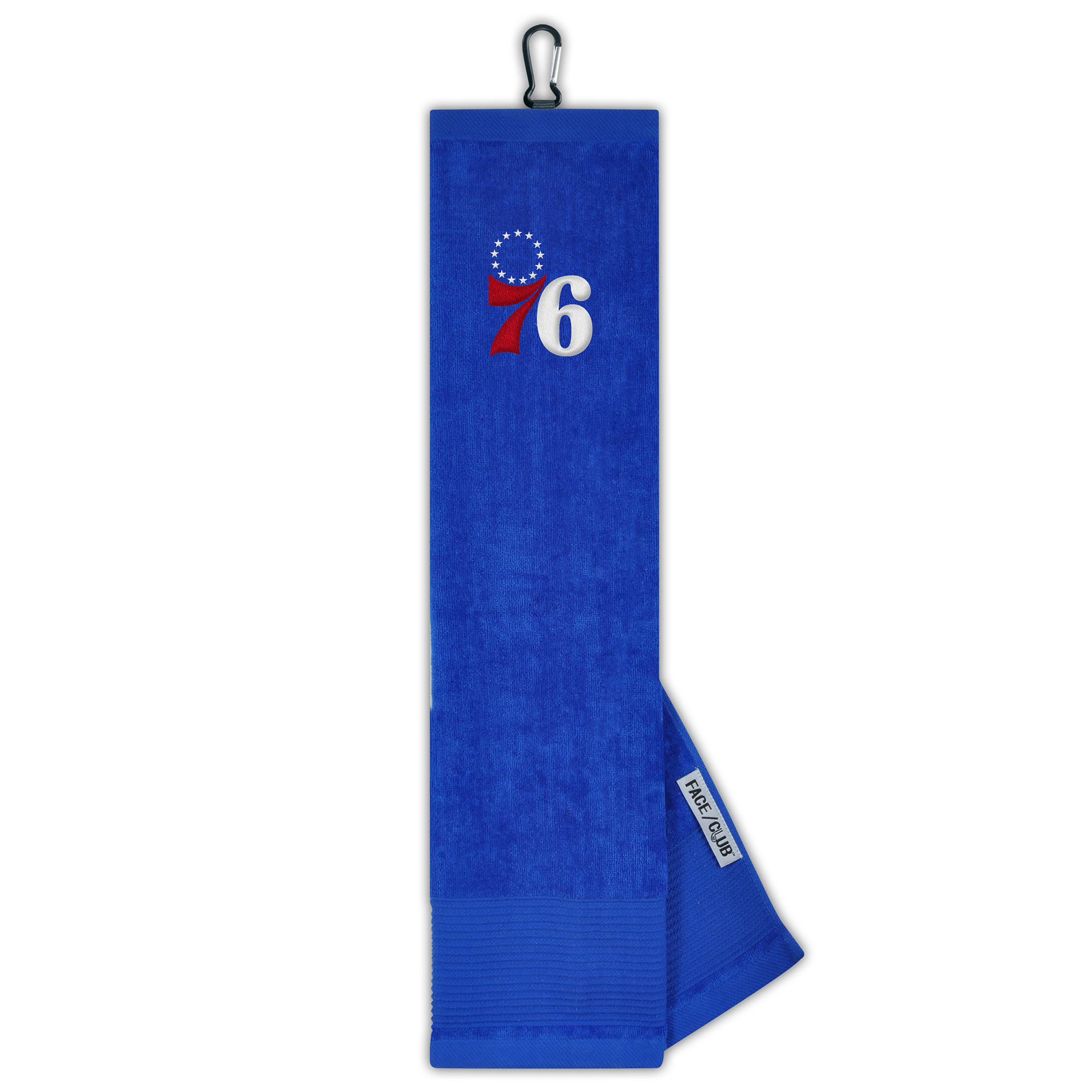 WinCraft Philadelphia 76ers 16″ x 25″ Face/Club Tri-Fold Embroidered Golf Towel