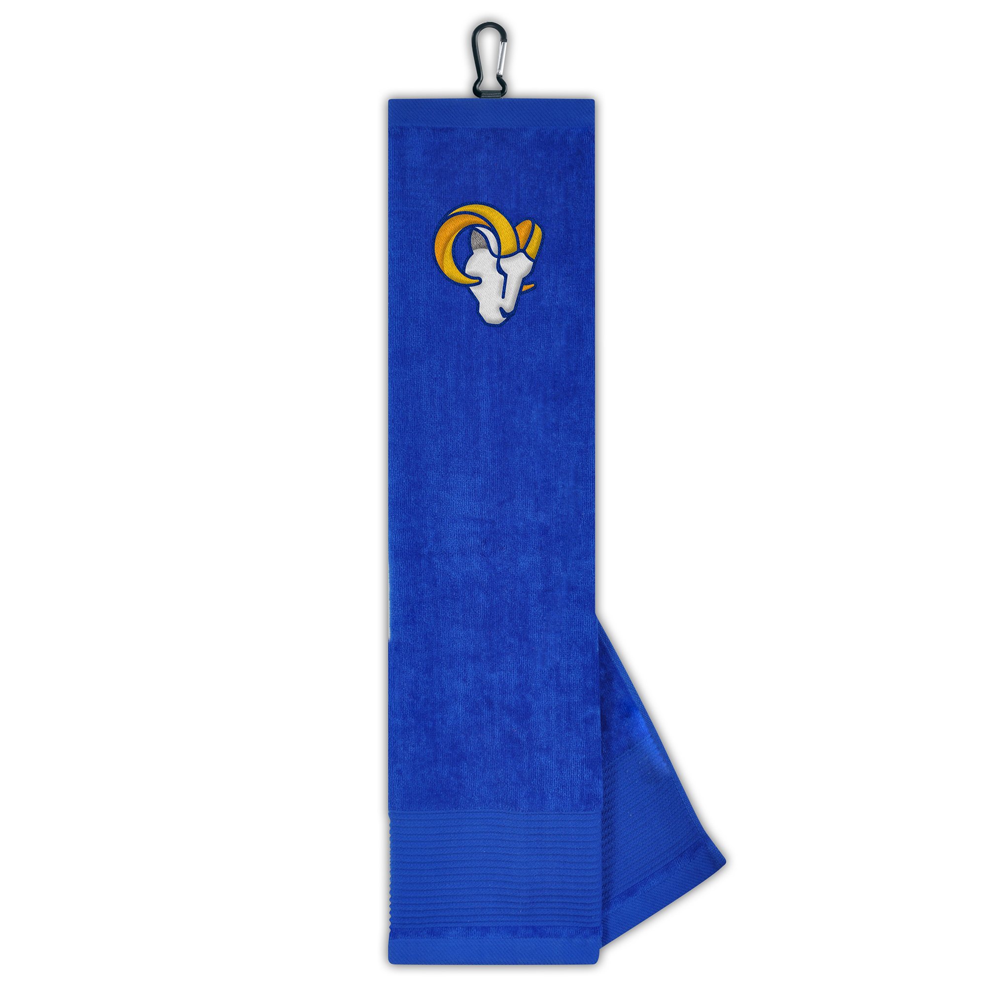 WinCraft Los Angeles Rams 16" x 25" Face/Club Tri-Fold Embroidered Golf Towel