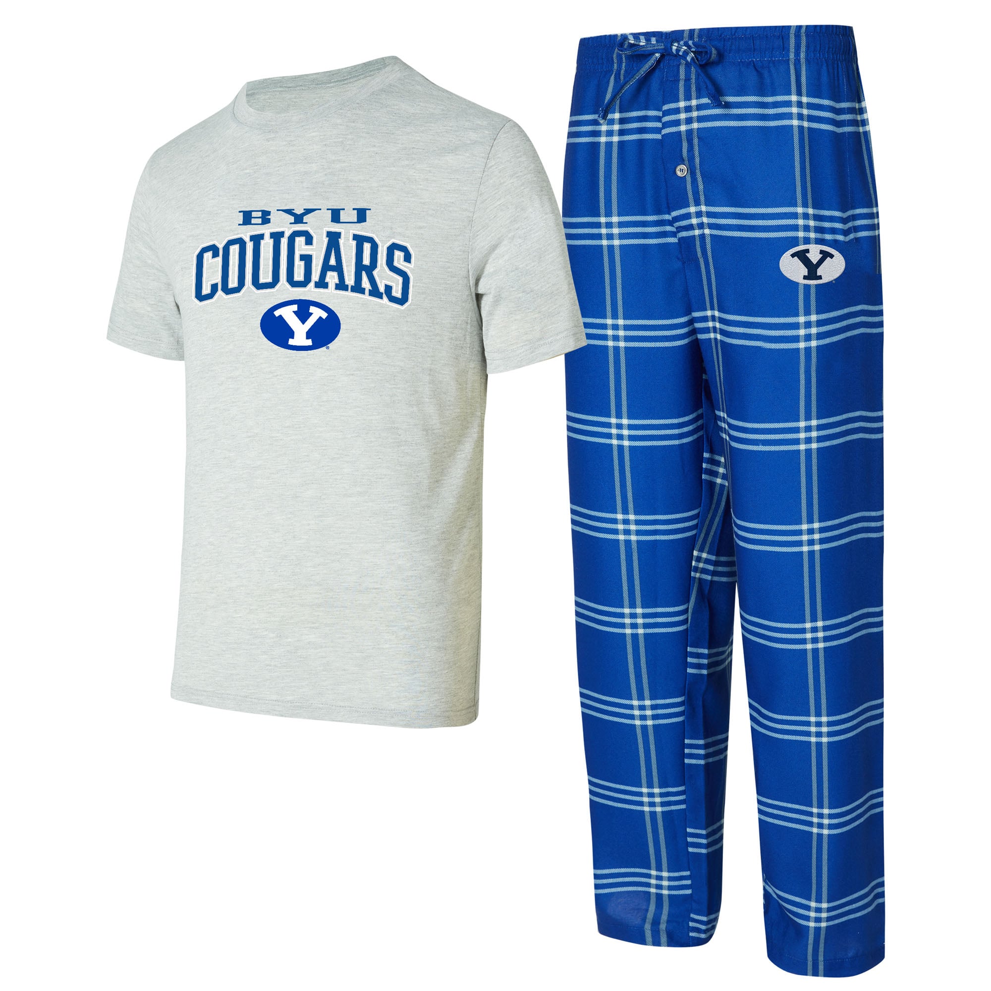 Men's Concepts Sport  BYU Cougars T-Shirt & Pants Sleep Set