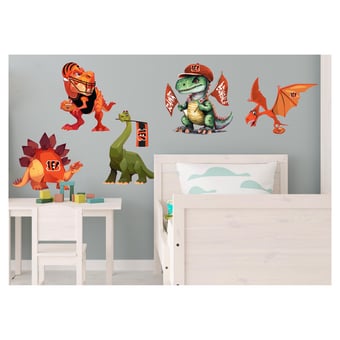 Cincinnati Bengals Dinosaurs Wall Decal Set