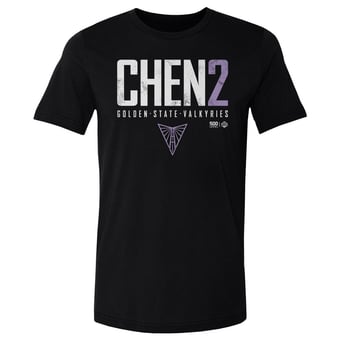 Men's 500 Level Kaitlyn Chen Black Golden State Valkyries Elite T-Shirt