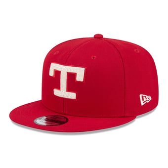 Men's New Era Red Texas Rangers 2026 City Connect 9FIFTY Snapback Hat