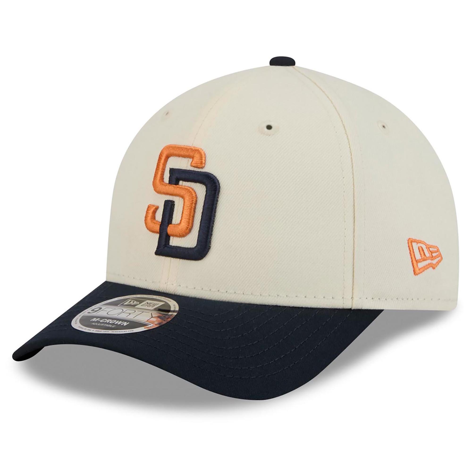Men's New Era Cream/Obsidian San Diego Padres 2026 City Connect 9FORTY M-Crown Adjustable Hat
