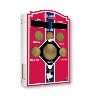 Atlanta Braves Hanging Bean Bag Toss Game