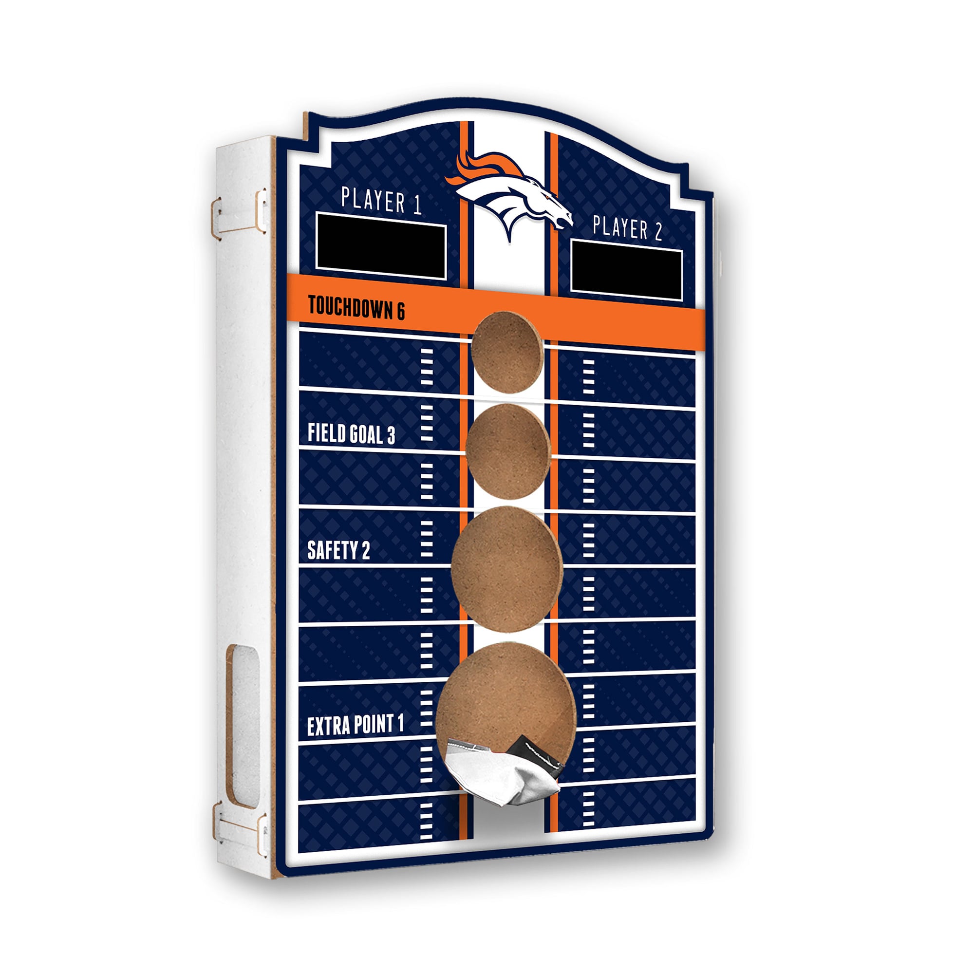Denver Broncos Hanging Bean Bag Toss Game