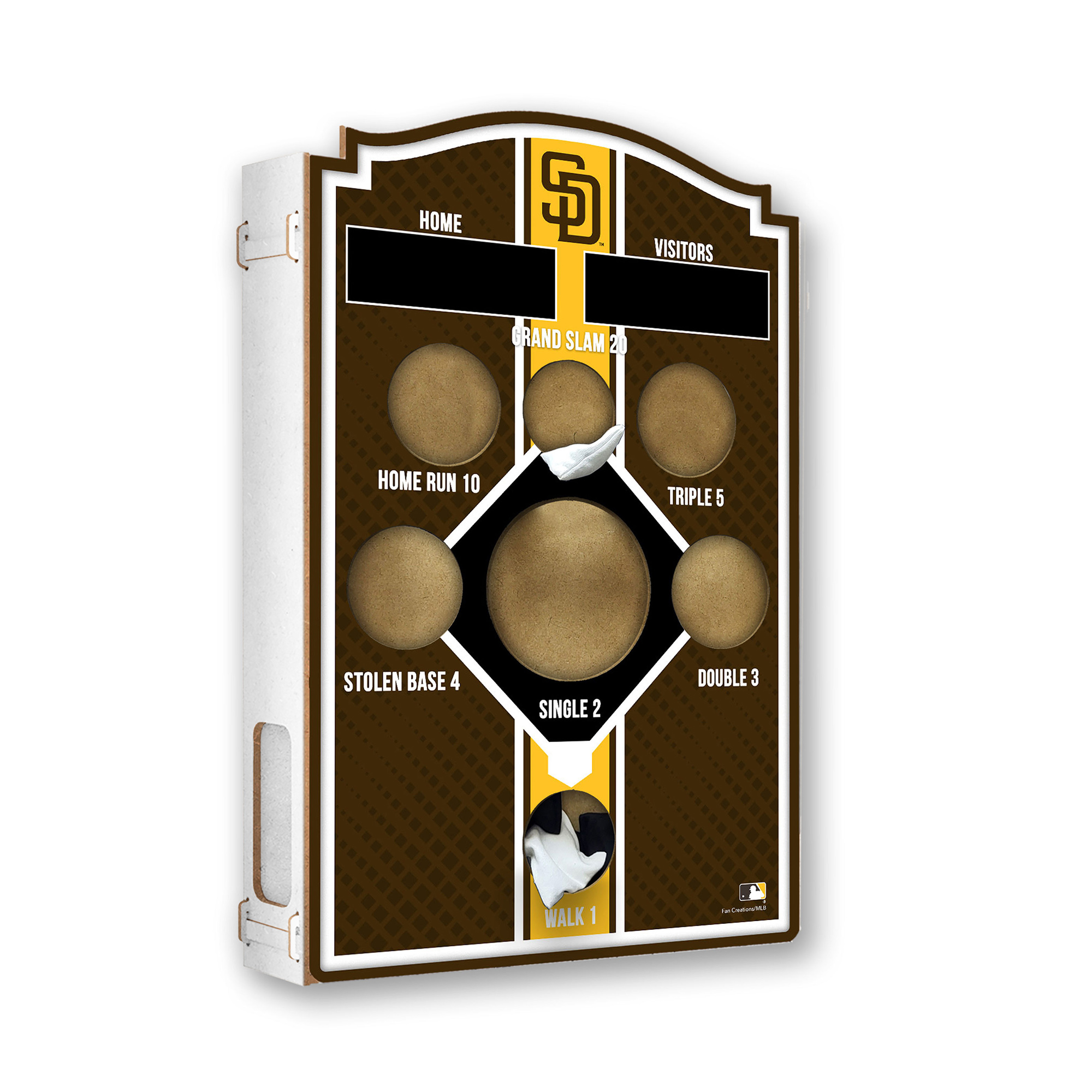 San Diego Padres Hanging Bean Bag Toss Game