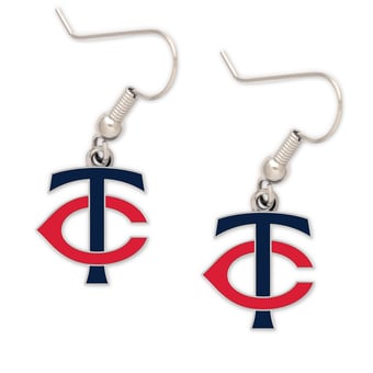 WinCraft Minnesota Twins Logo Dangle Earrings