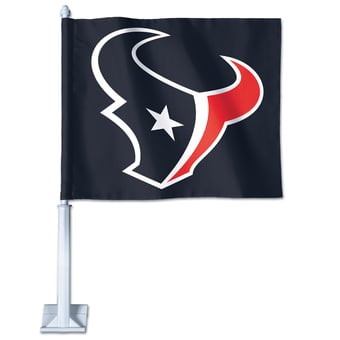 WinCraft Houston Texans Double-Sided Car Flag