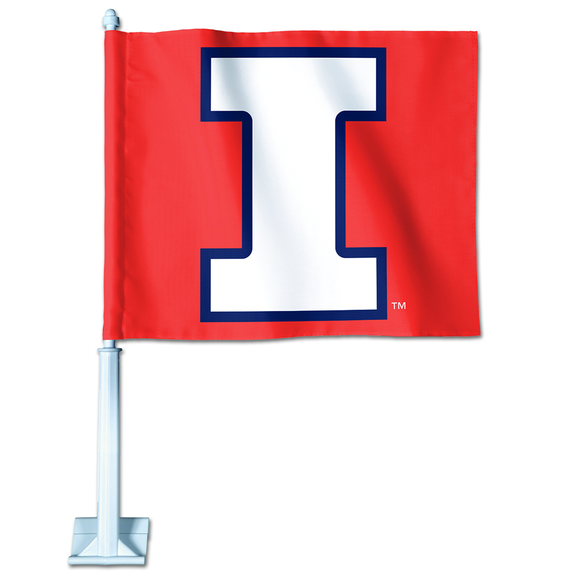 WinCraft Illinois Fighting Illini Double-Sided Car Flag