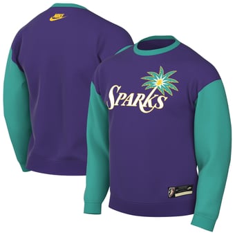 Unisex Nike  Purple Los Angeles Sparks Throwback Sweatshirt - Court Origins