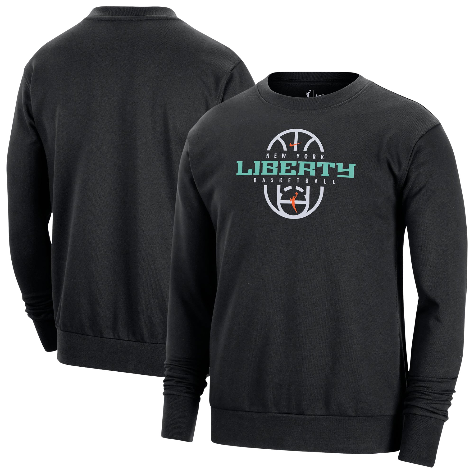 Unisex Nike Black New York Liberty 2026 On-Court Practice Dri-FIT Sweatshirt