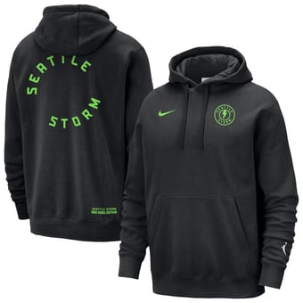 Unisex Nike Black Seattle Storm Standard Issue Rebel Edition Hoodie