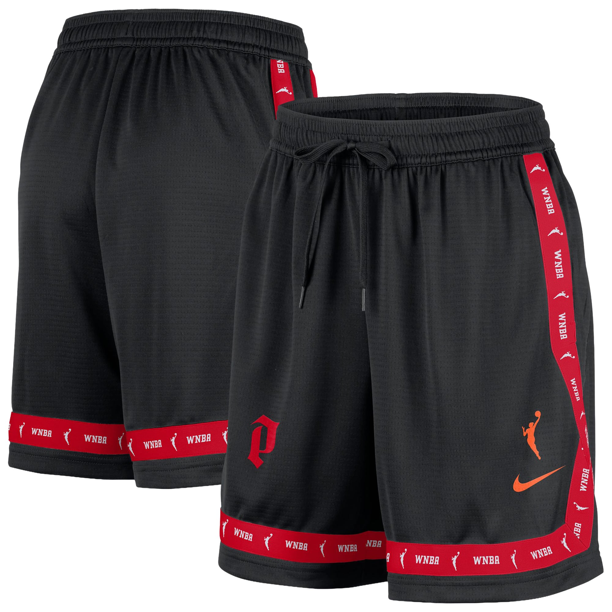 Women's Nike Black Portland Fire Crossover Practice Shorts