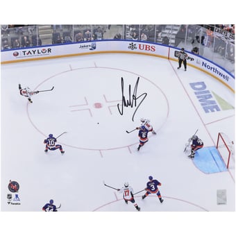 Alexander Ovechkin Washington Capitals Autographed 16" x 20" 895th Goal Overhead Shooting Photograph