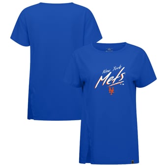 Women's Levelwear Royal New York Mets Influx Sizzle T-Shirt
