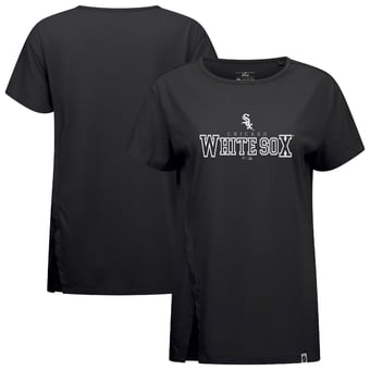 Women's Levelwear Black Chicago White Sox Influx Journey T-Shirt