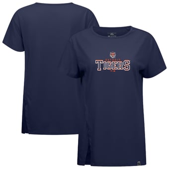 Women's Levelwear Navy Detroit Tigers Influx Journey T-Shirt