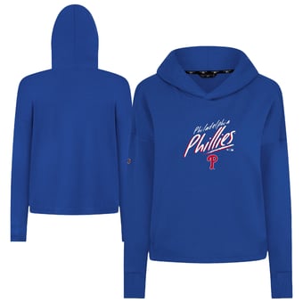 Women's Levelwear Royal Philadelphia Phillies Sweet Sizzle Tri-Blend Hoodie