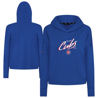 Women's Levelwear Royal Chicago Cubs Sweet Sizzle Tri-Blend Hoodie